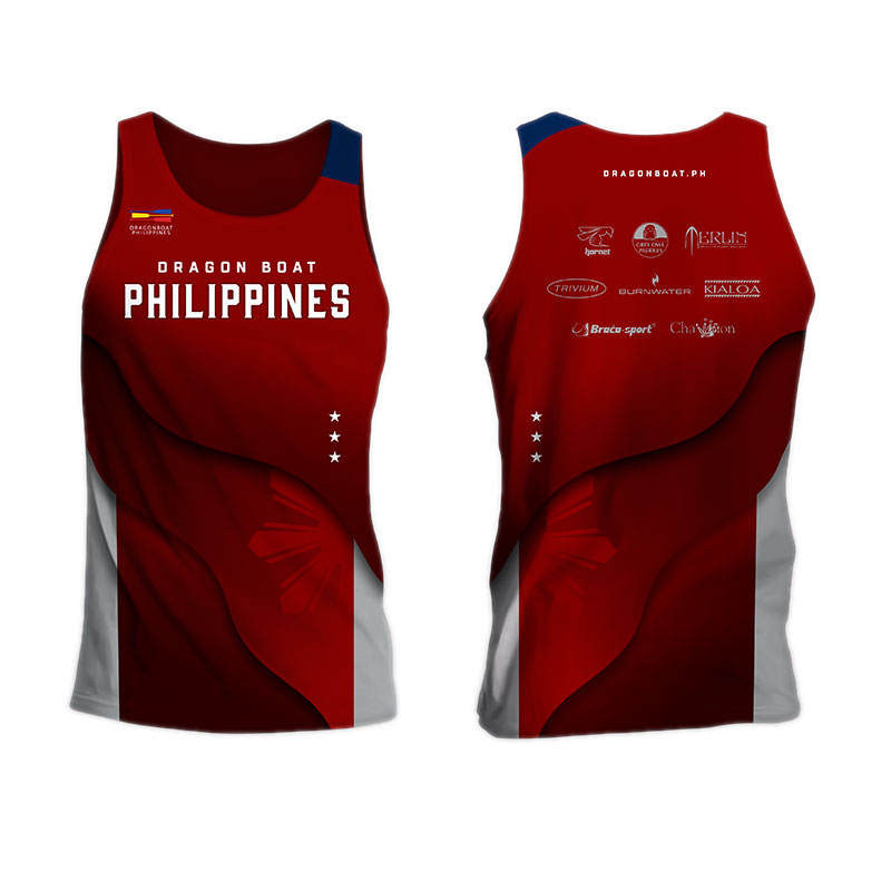 Dragon Boat Philippines Jersey - Red 